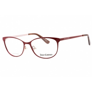 Juicy Couture Women's Eyeglasses - Pink Metal Full Rim Oval Frame | JU 206 035J 00