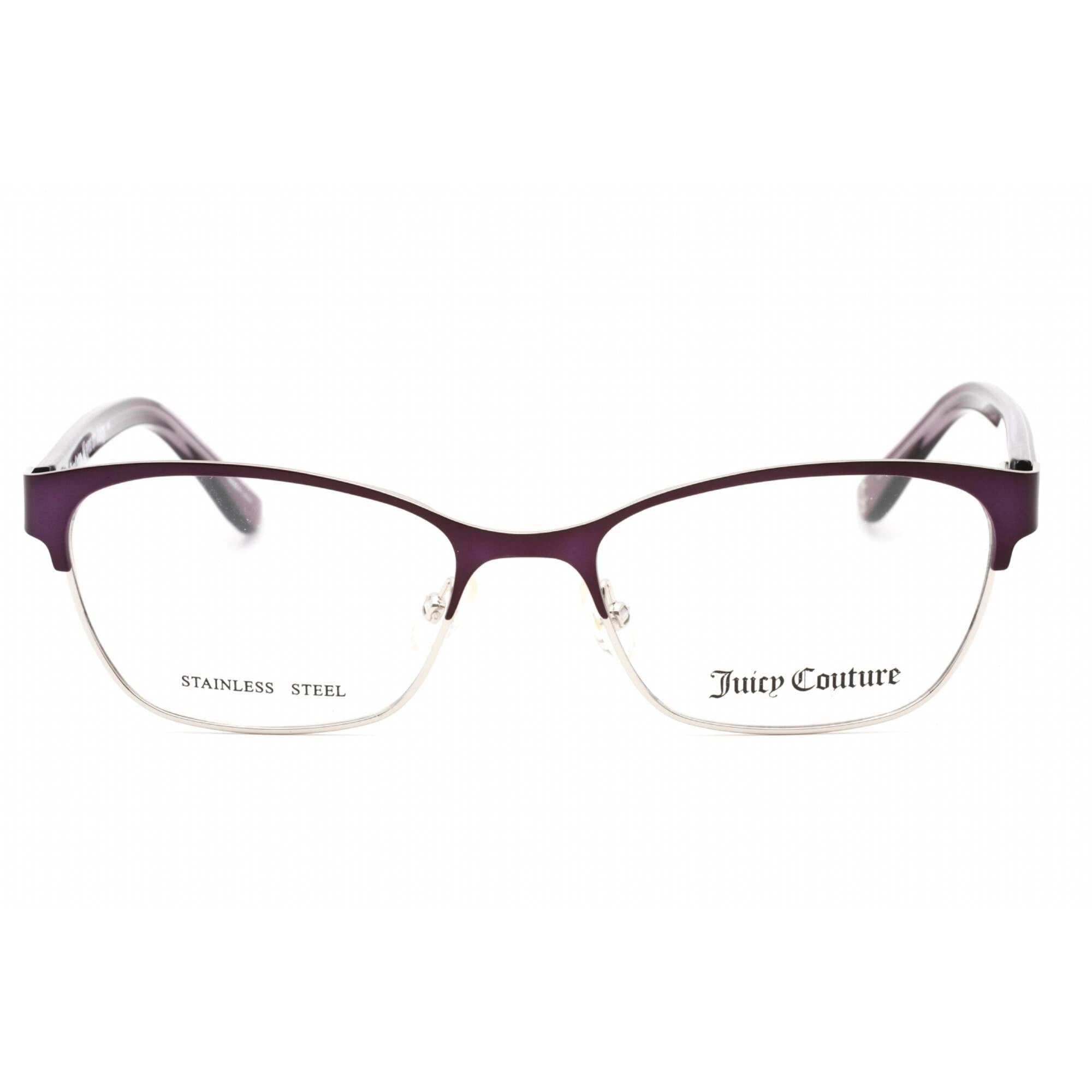 Juicy Couture Women's Eyeglasses - Violet Cat Eye Full Rim Frame | JU 214 0B3V 00