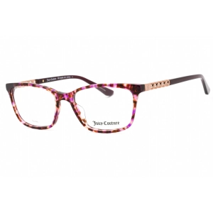 Juicy Couture Women's Eyeglasses - Violet Havana Cat Eye Frame | JU 249 0YJM 00