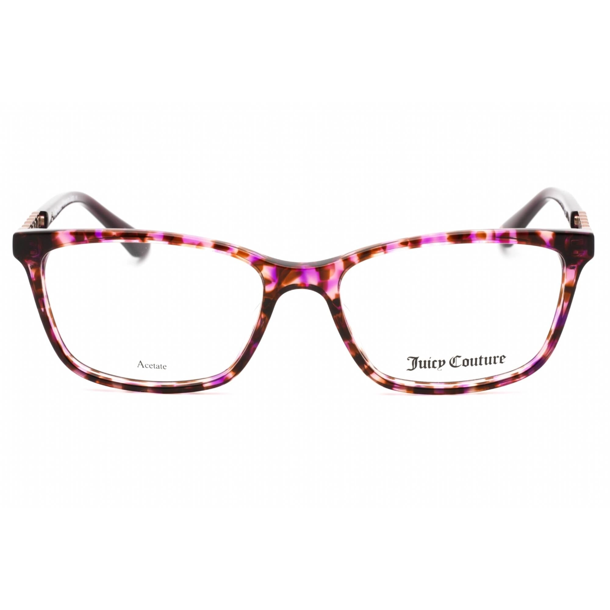 Juicy Couture Women's Eyeglasses - Violet Havana Cat Eye Frame | JU 249 0YJM 00