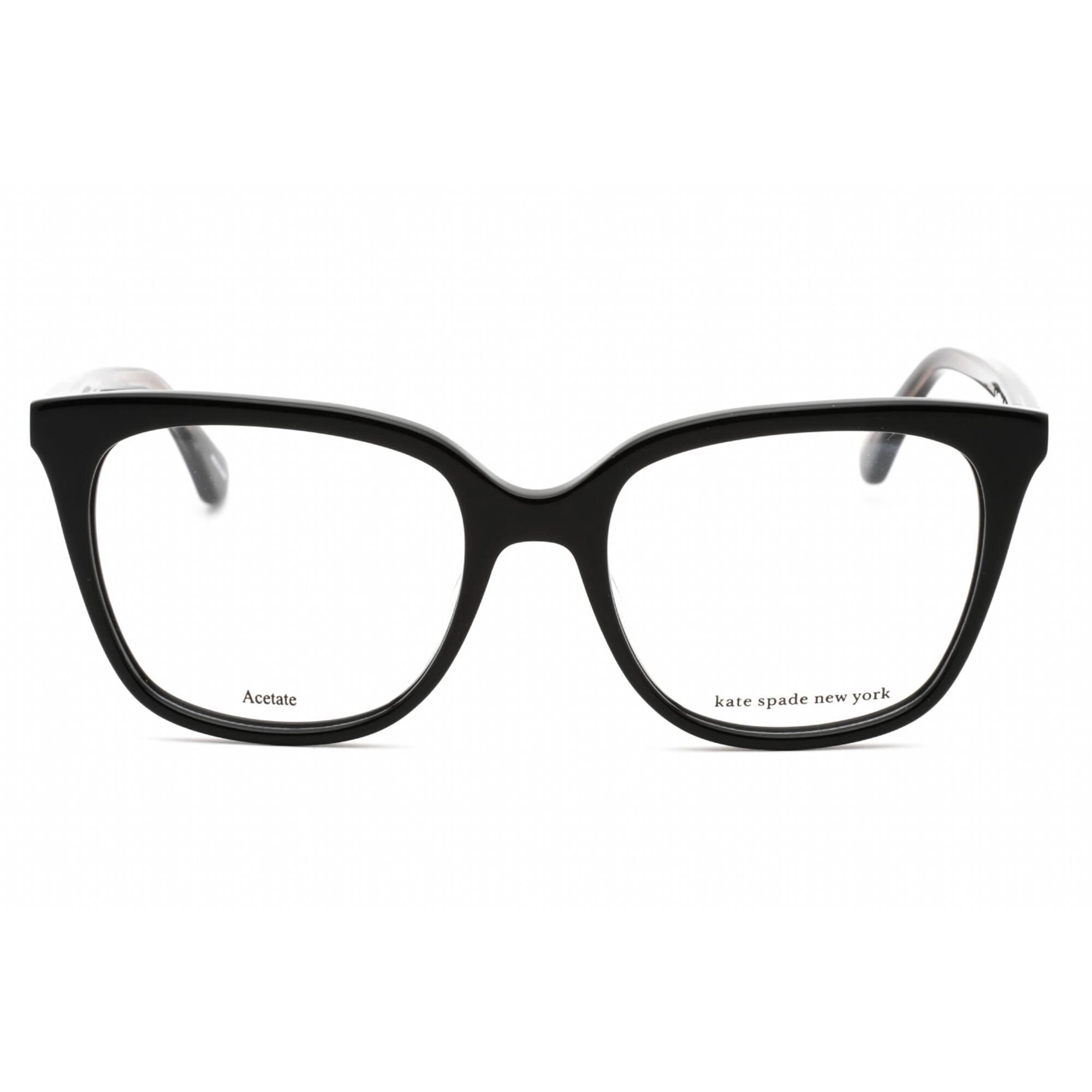 Kate Spade Women's Eyeglasses - Black Full Rim Cat Eye Frame | Alessandria 0807 00