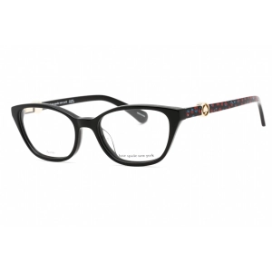 Kate Spade Women's Eyeglasses - Clear Demo Lens Black Round Frame | EMMALEE 0807 00