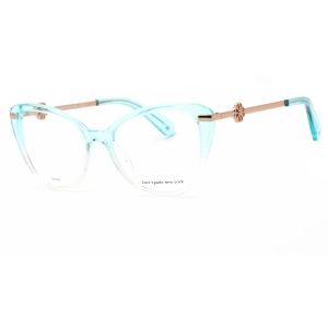 Kate Spade Women's Eyeglasses - Green Pink Plastic Cat Eye Frame | FLAVIA 0IWB 00