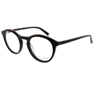 Kendall   Kylie Women's Eyeglasses - Black Acetate Frame Demo Lens | KKO112 NOELLE 1
