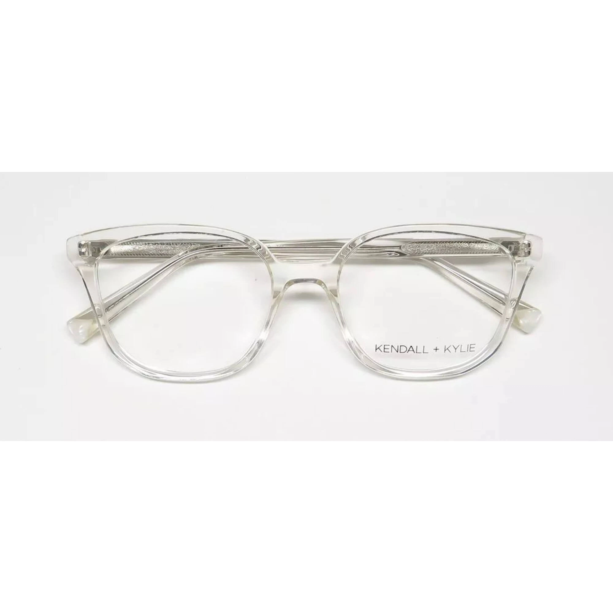 Kendall   Kylie Women's Eyeglasses - Yellow Acetate Square Frame | KKO100 ZOEY 740