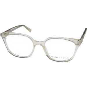 Kendall   Kylie Women's Eyeglasses - Yellow Acetate Square Frame | KKO100 ZOEY 740