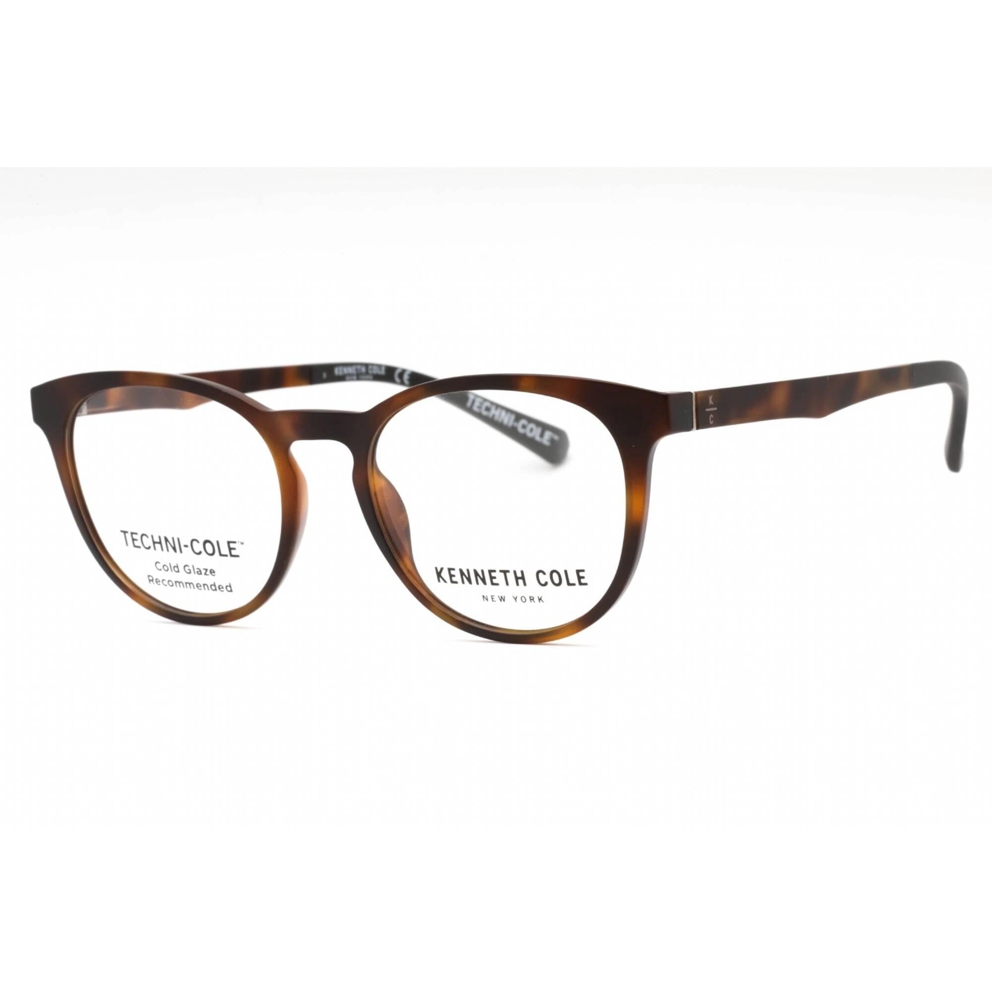 Kenneth Cole New York Women's Eyeglasses - Dark Havana Full Rim Frame | KC0344 052