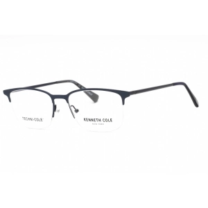 Kenneth Cole New York Women's Eyeglasses - Half Rim Matte Blue Frame | KC0322 091