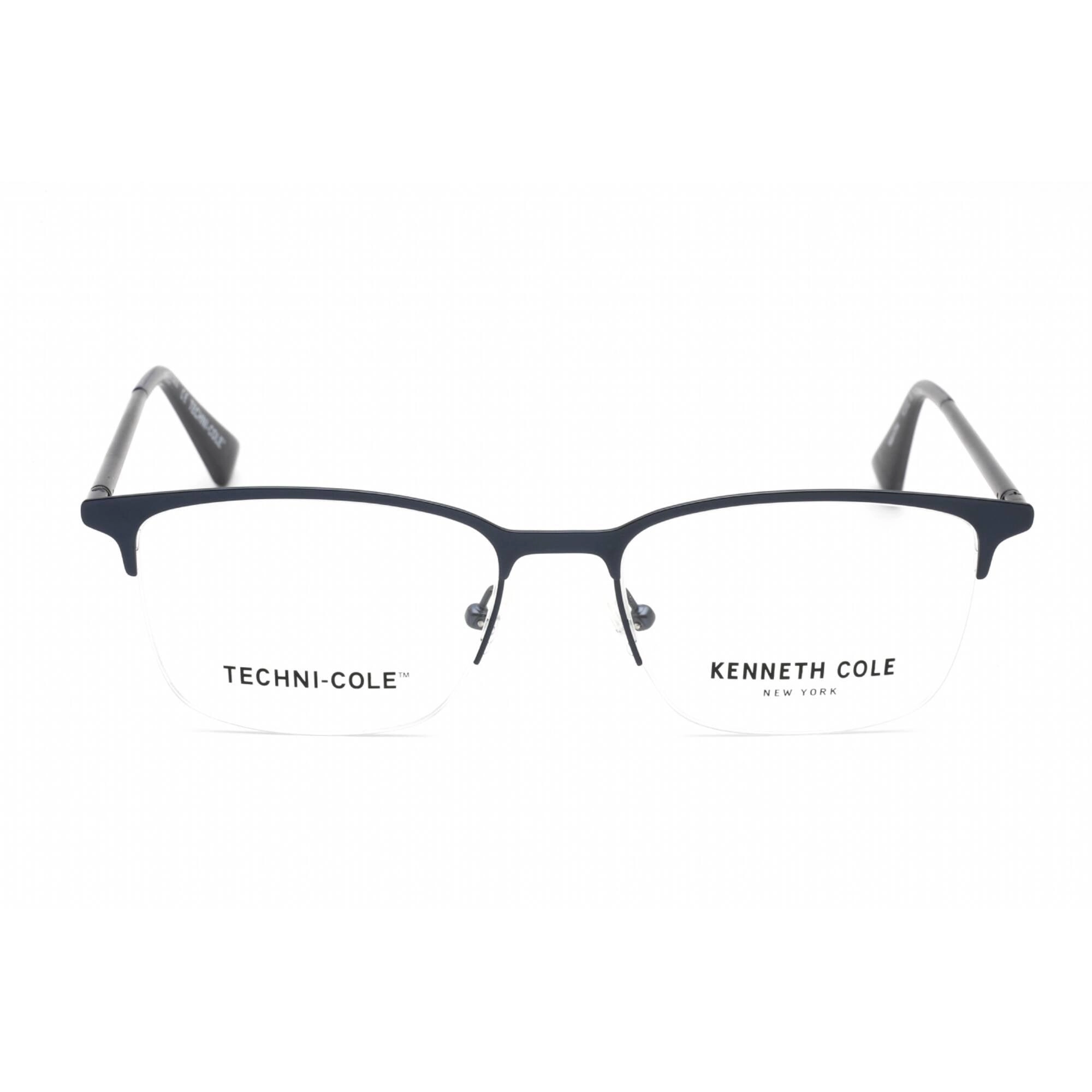 Kenneth Cole New York Women's Eyeglasses - Half Rim Matte Blue Frame | KC0322 091