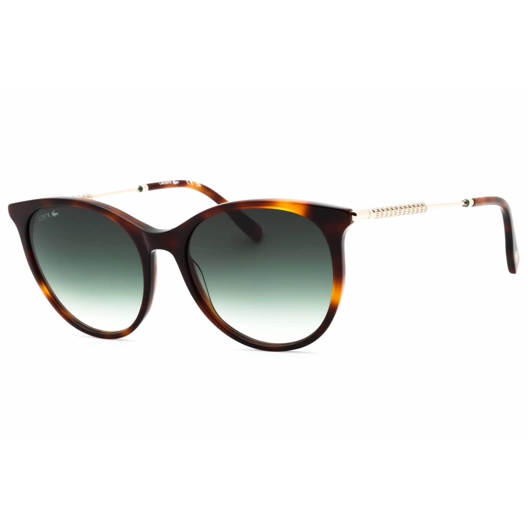 Lacoste Women's Sunglasses - Havana Acetate Cat Eye Shape Full Rim Frame | L993S 214