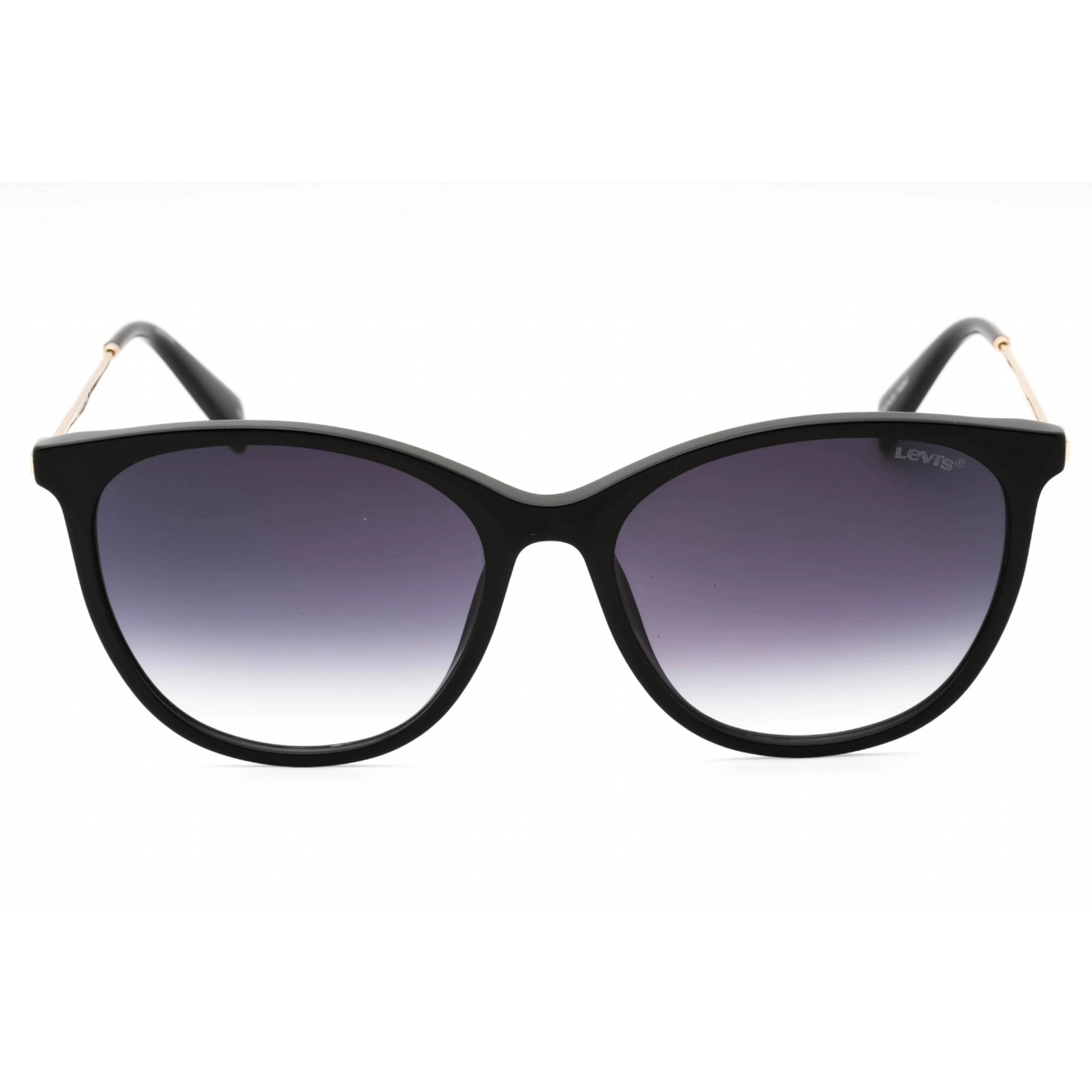 Levi's Women's Sunglasses - Black Plastic Cat Eye Full Rim Frame | LV 5006/S 0807 9O