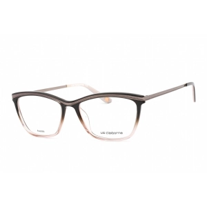 Liz Claiborne Women's Eyeglasses - Cat Eye Grey/Pink Plastic Frame | L 638 0HAQ 00