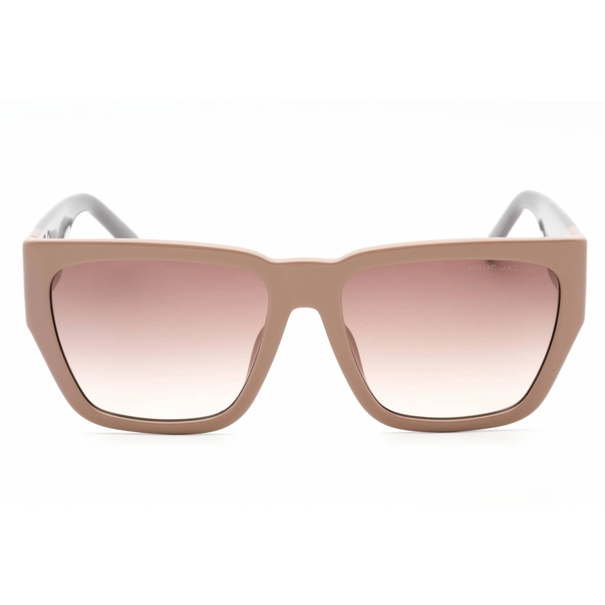 Marc Jacobs Women's Sunglasses - Beige Grey Plastic Square Frame | MARC 646/S 0690 HA