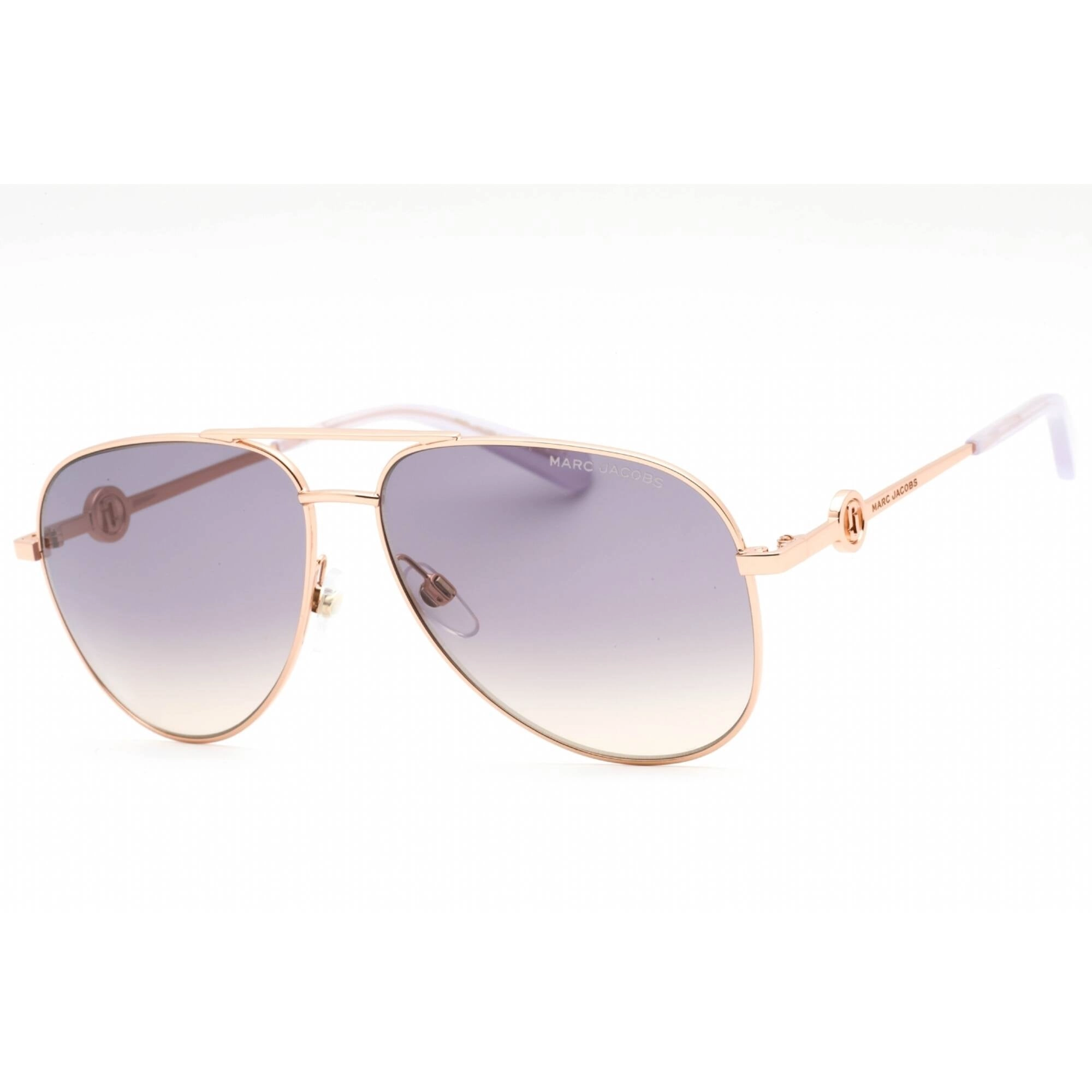 Marc Jacobs Women's Sunglasses - Gold Lilac Metal Frame | MARC 653/S 0HZJ FF