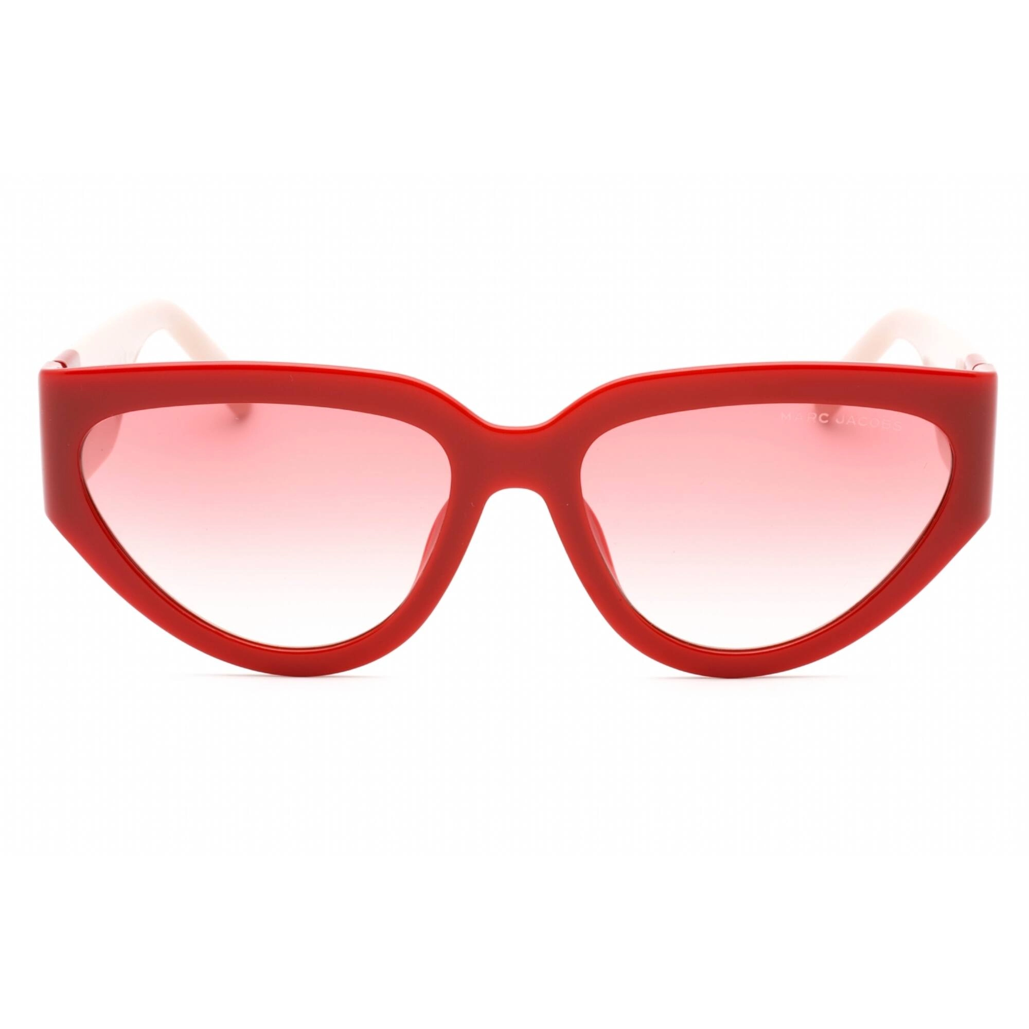 Marc Jacobs Women's Sunglasses - Red Pink Plastic Cat Eye Frame | MARC 645/S 092Y TX