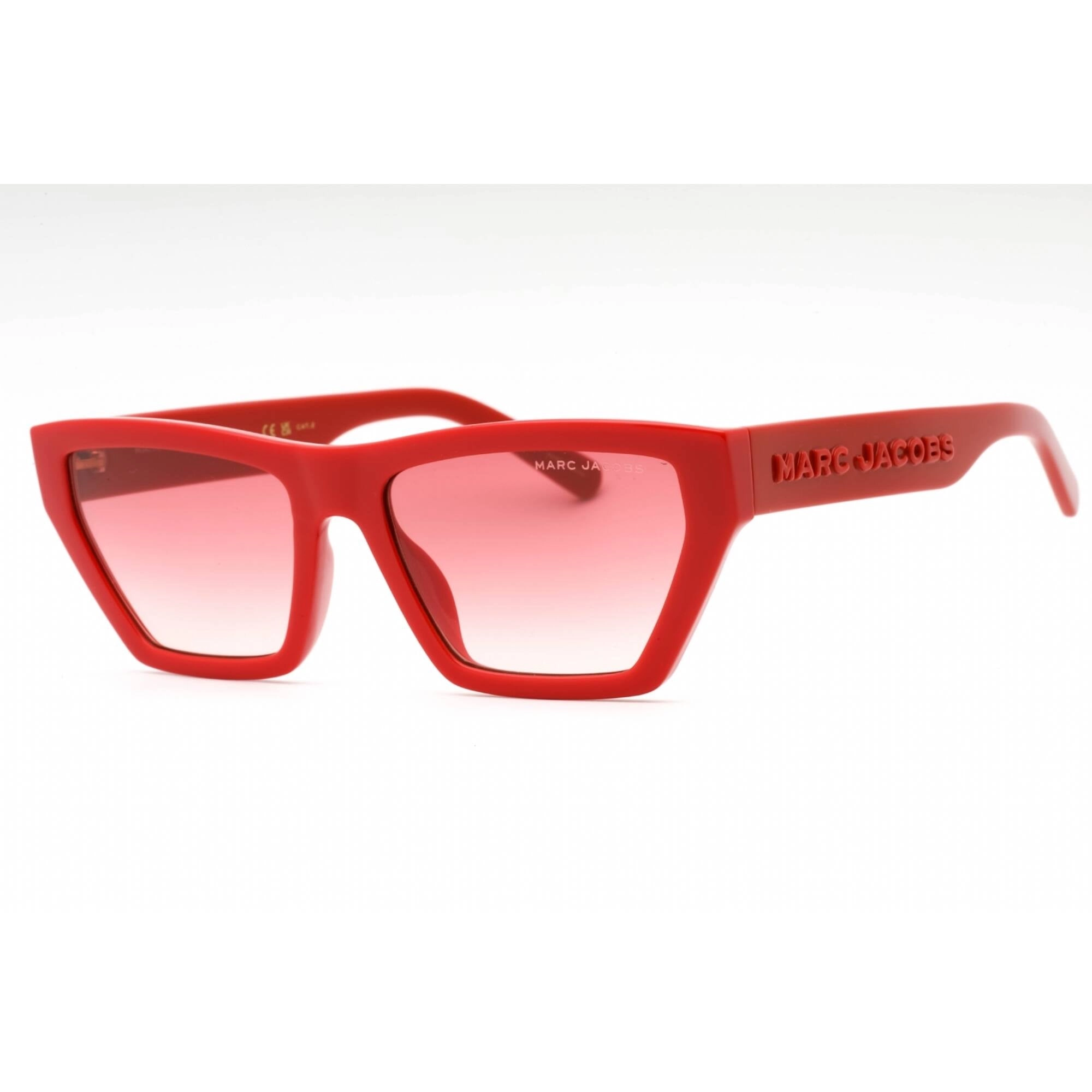 Marc Jacobs Women's Sunglasses - Red Plastic Cat Eye Full Rim | MARC 657/S 0C9A TX