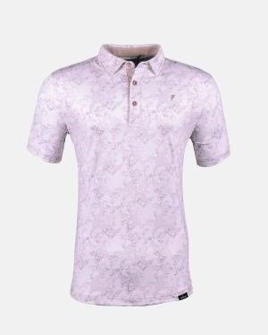 Mauve Marble Classic Polo