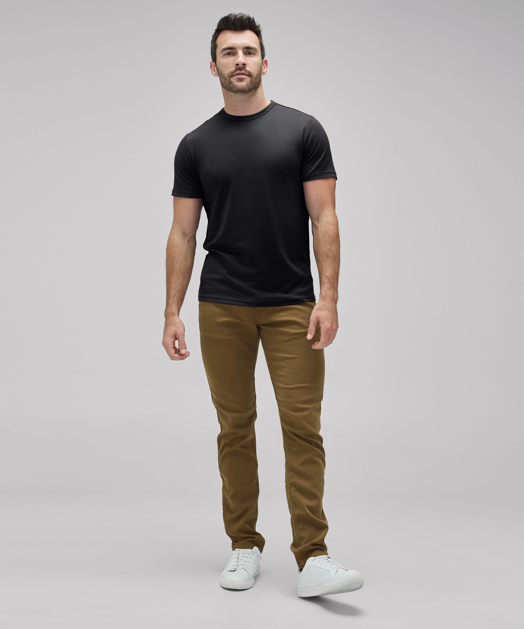 Men's Tall Merino Crew Neck T-Shirt