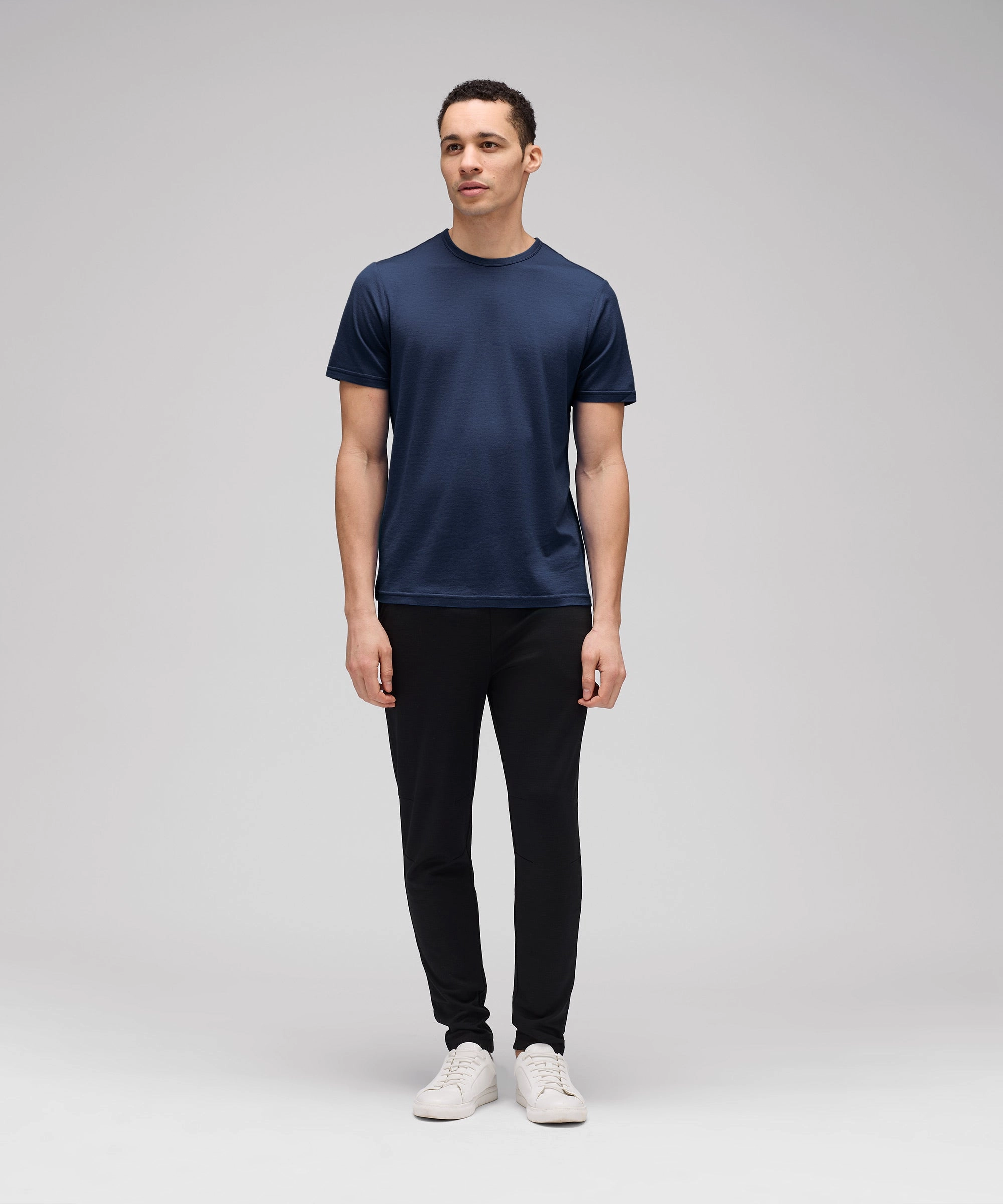Men's Tall Merino Crew Neck T-Shirt
