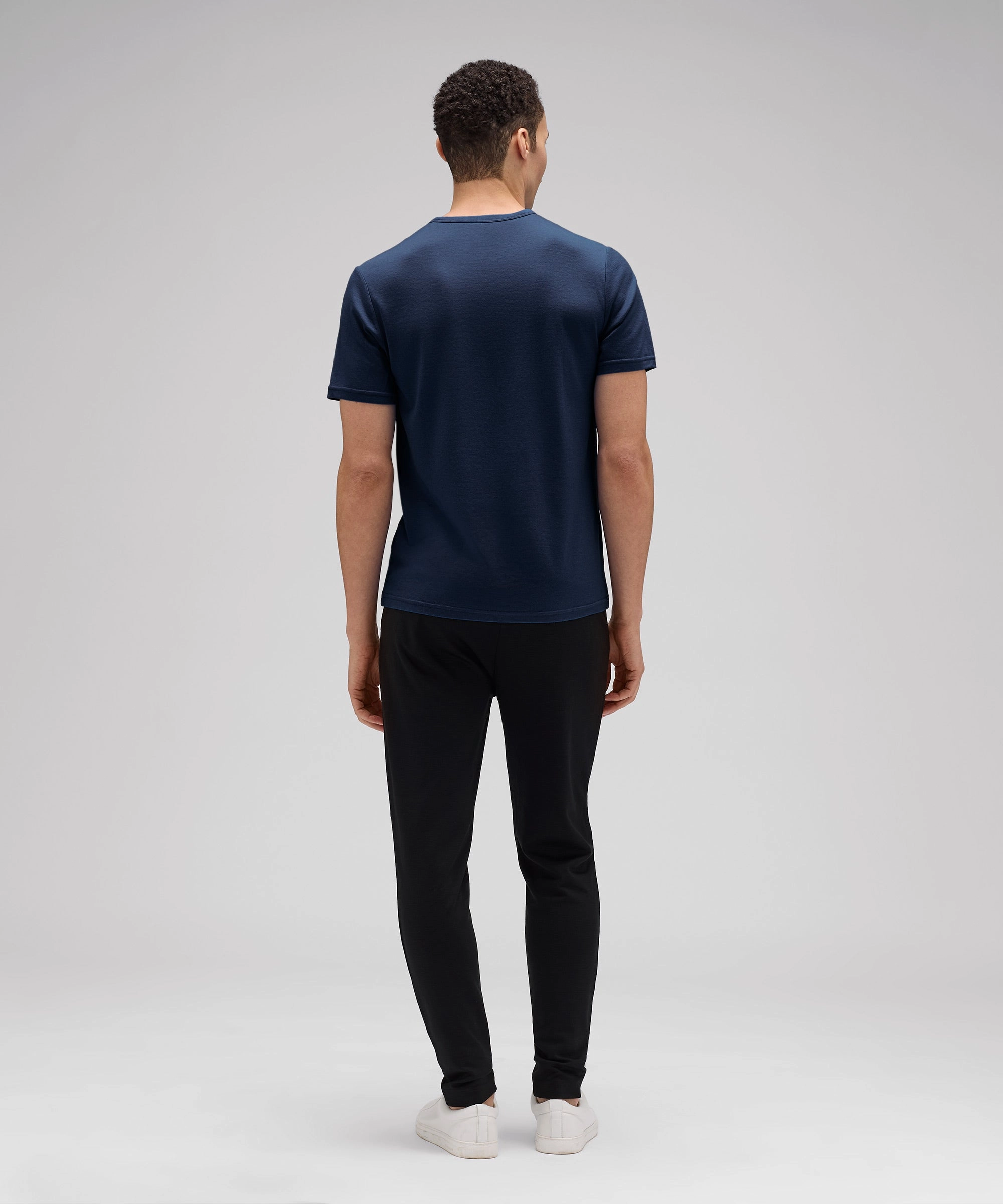 Men's Tall Merino Crew Neck T-Shirt