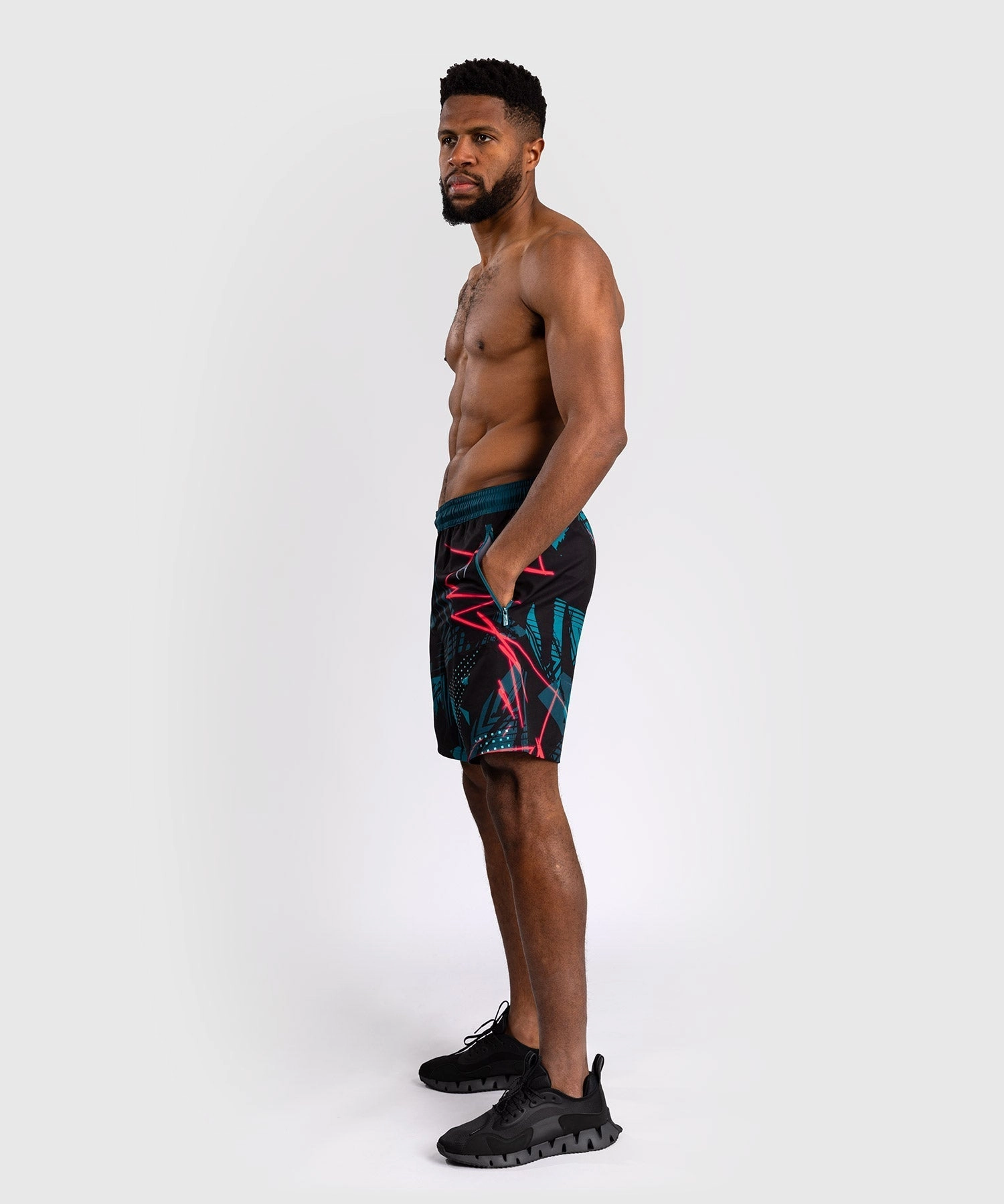 Men’s UFC Fusion By Venum Miami Edition Black Fight Week Performance Shorts