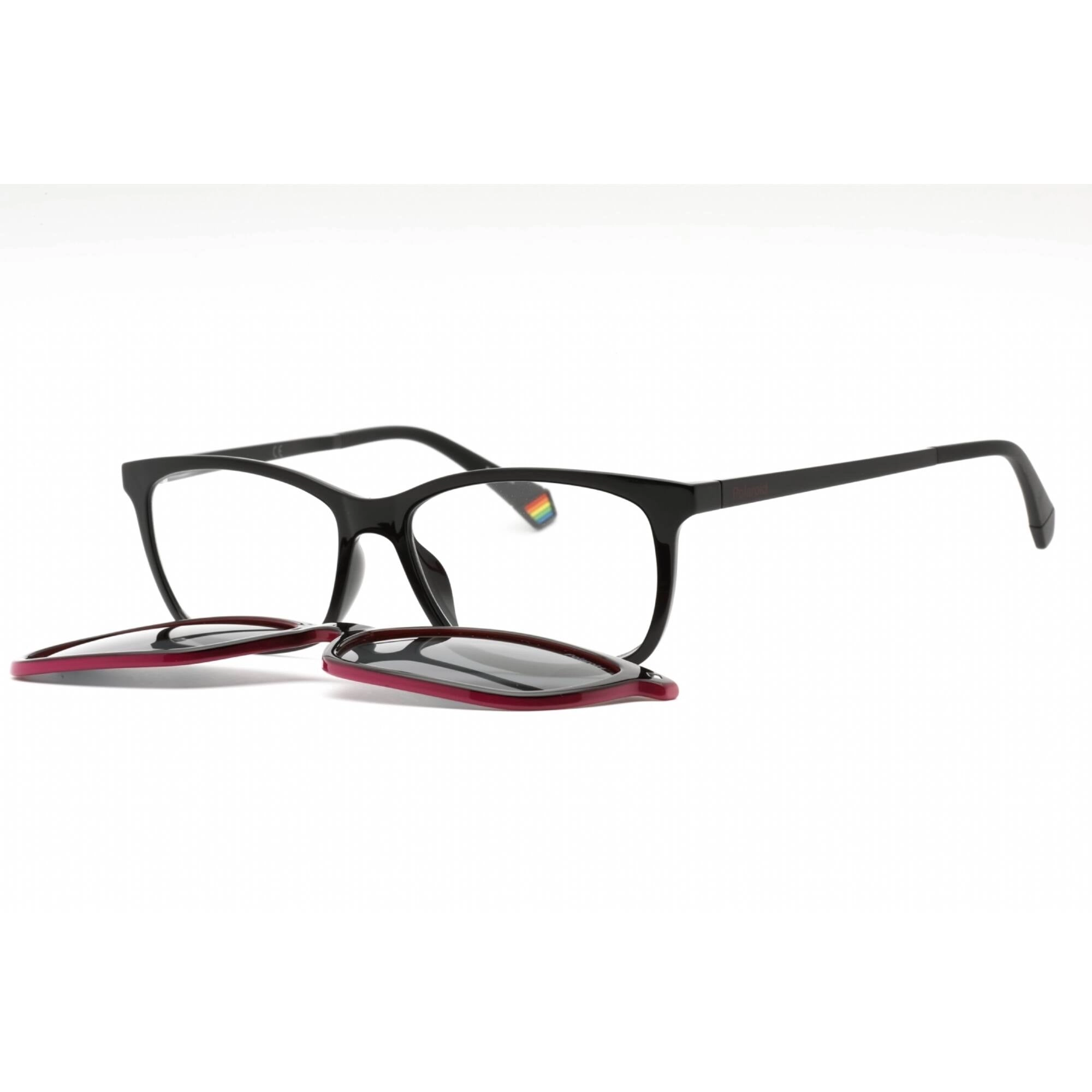 Polaroid Core Women's Sunglasses - Black Plastic Rectangular | PLD 6140/CS 0807 M9