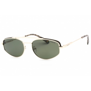 Polaroid Core Women's Sunglasses - Gold Metal Oval Full Rim Frame | PLD 6130/S 0J5G UC