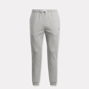 REEBOK MEN'S IDENTITY SMALL LOGO GREY TRACKPANTS