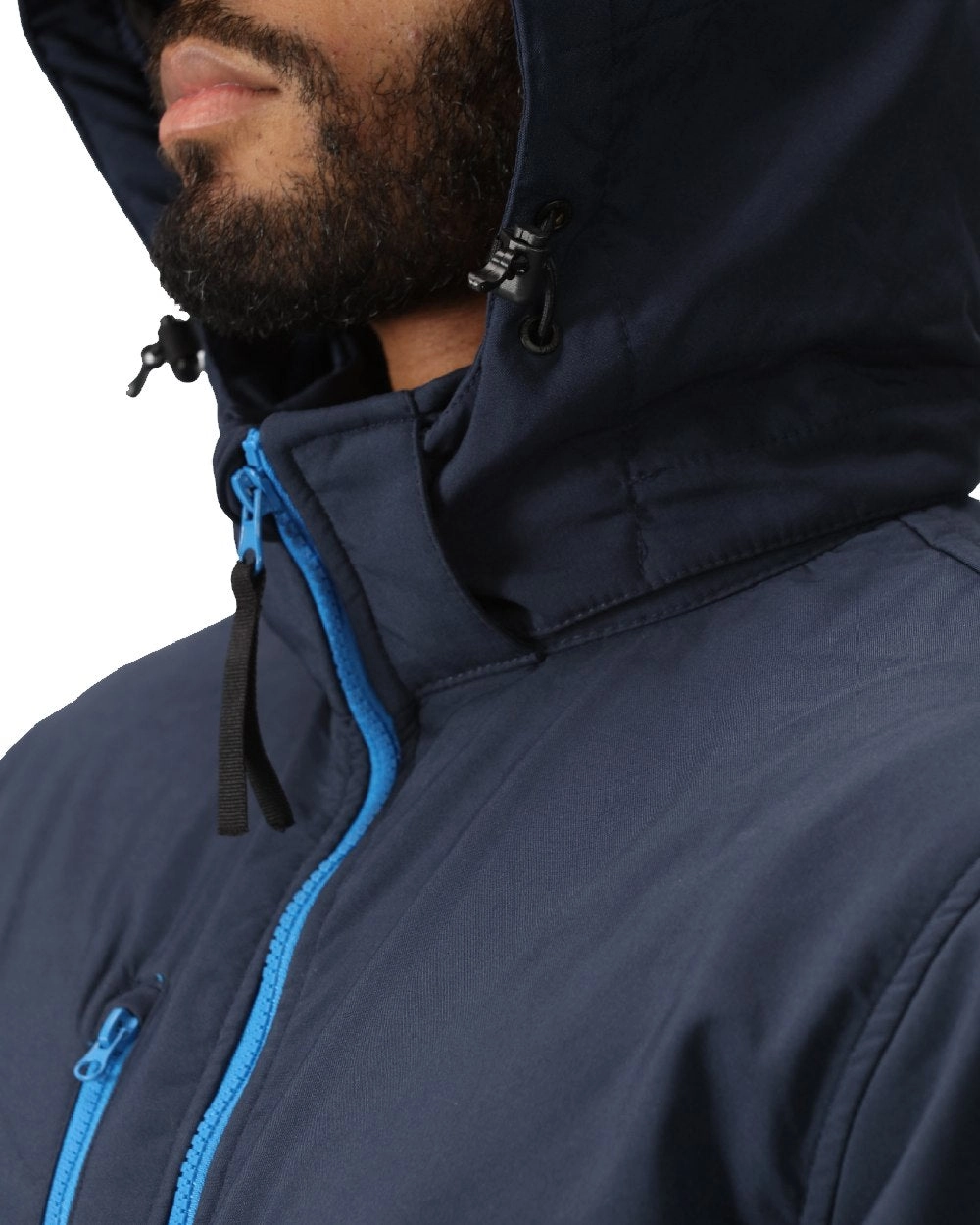 Regatta Mens Venturer 3 Layer Printable Hooded Softshell Jacket