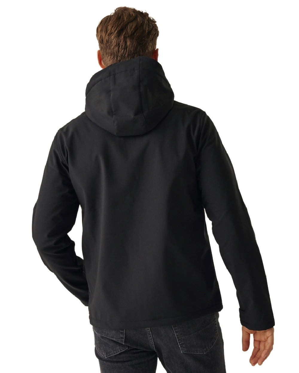 Regatta Mens Venturer 3 Layer Printable Hooded Softshell Jacket
