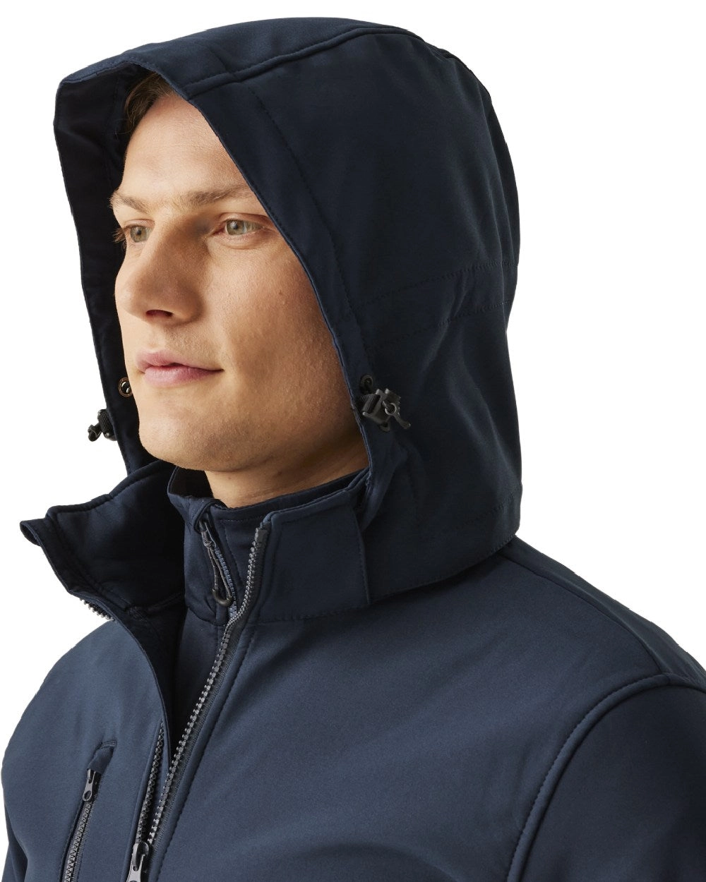 Regatta Mens Venturer 3 Layer Printable Hooded Softshell Jacket
