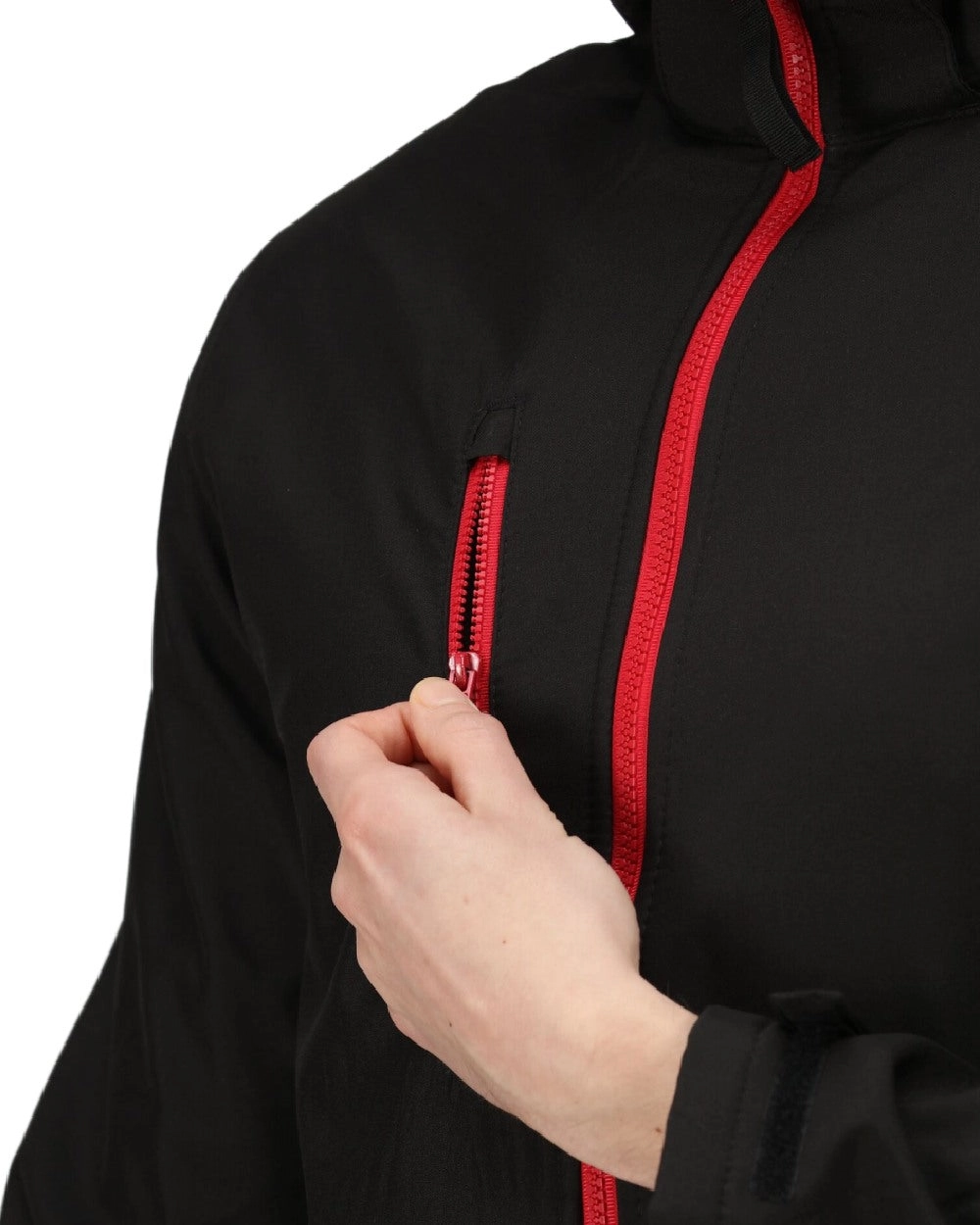 Regatta Mens Venturer 3 Layer Printable Hooded Softshell Jacket