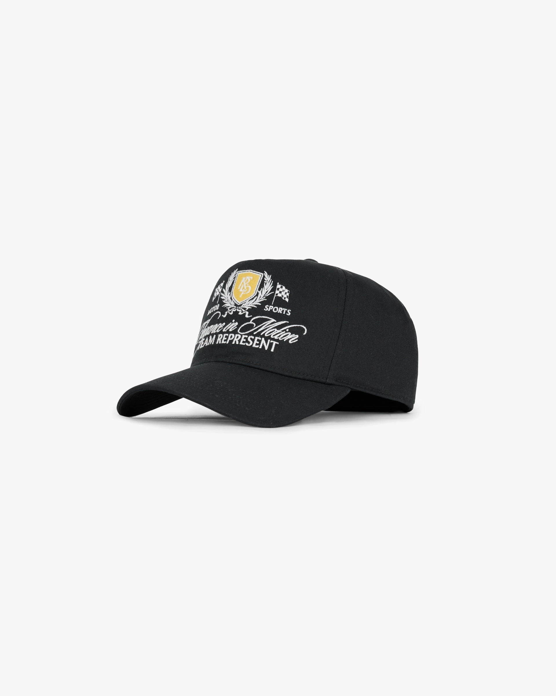Represent Crest Cap - Jet Black