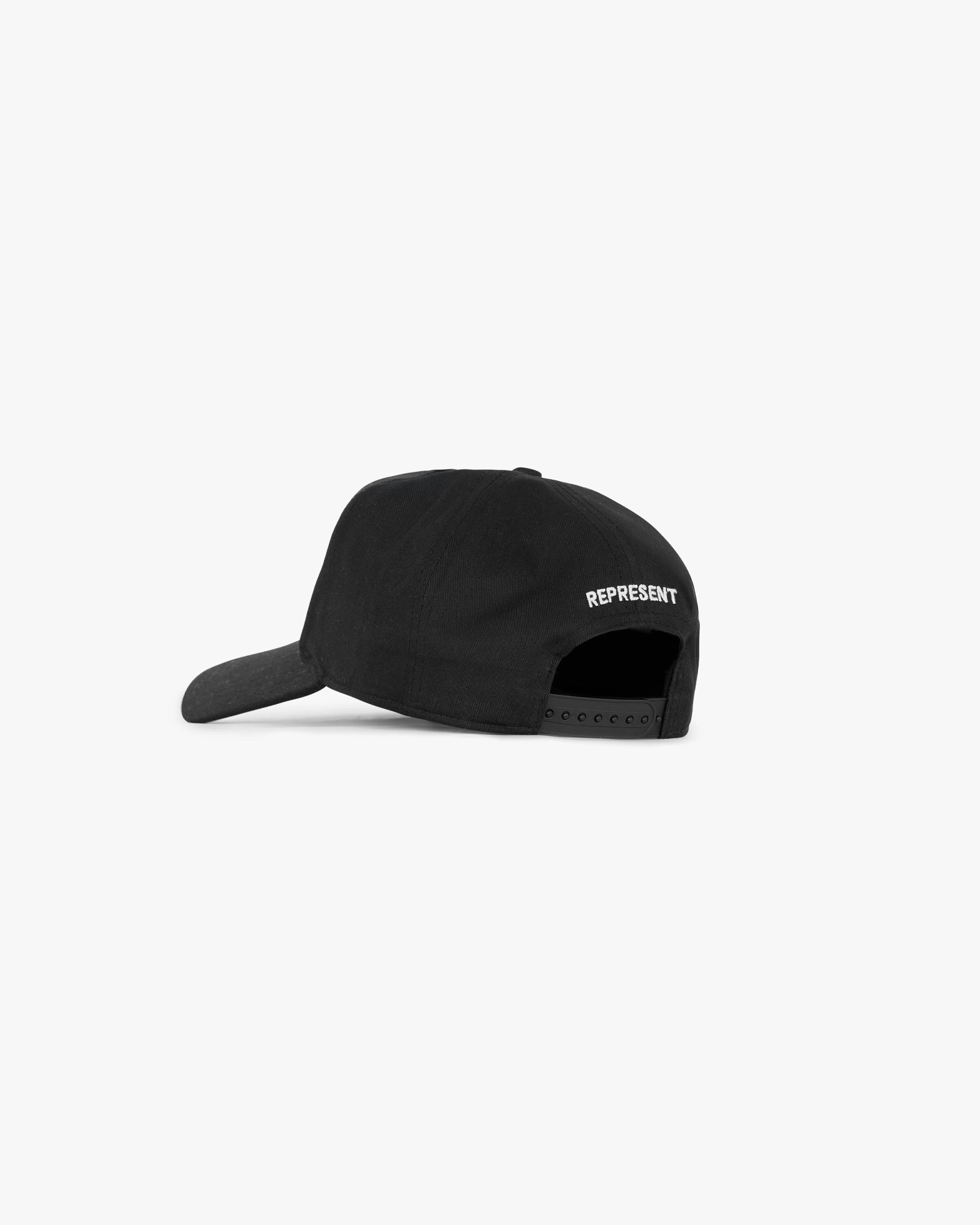 Represent Crest Cap - Jet Black