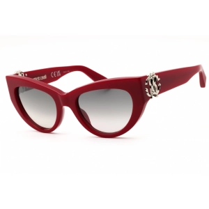 Roberto Cavalli Women's Sunglasses - Red Acetate Cat Eye Full Rim Frame | SRC017M 9EZX