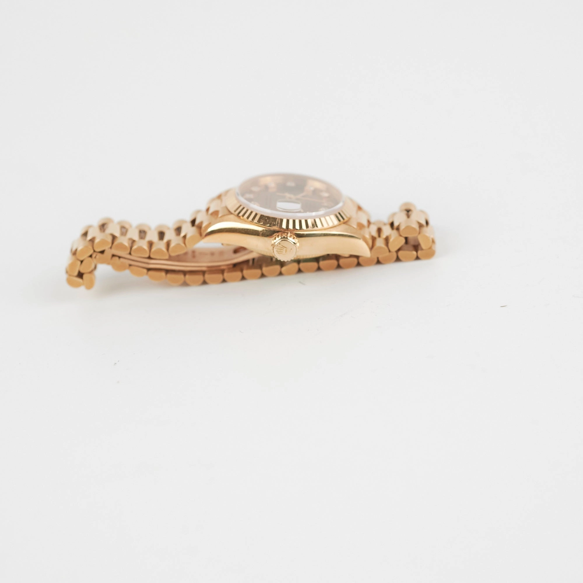 Rolex 26mm 18k Yellow Gold with Diamonds