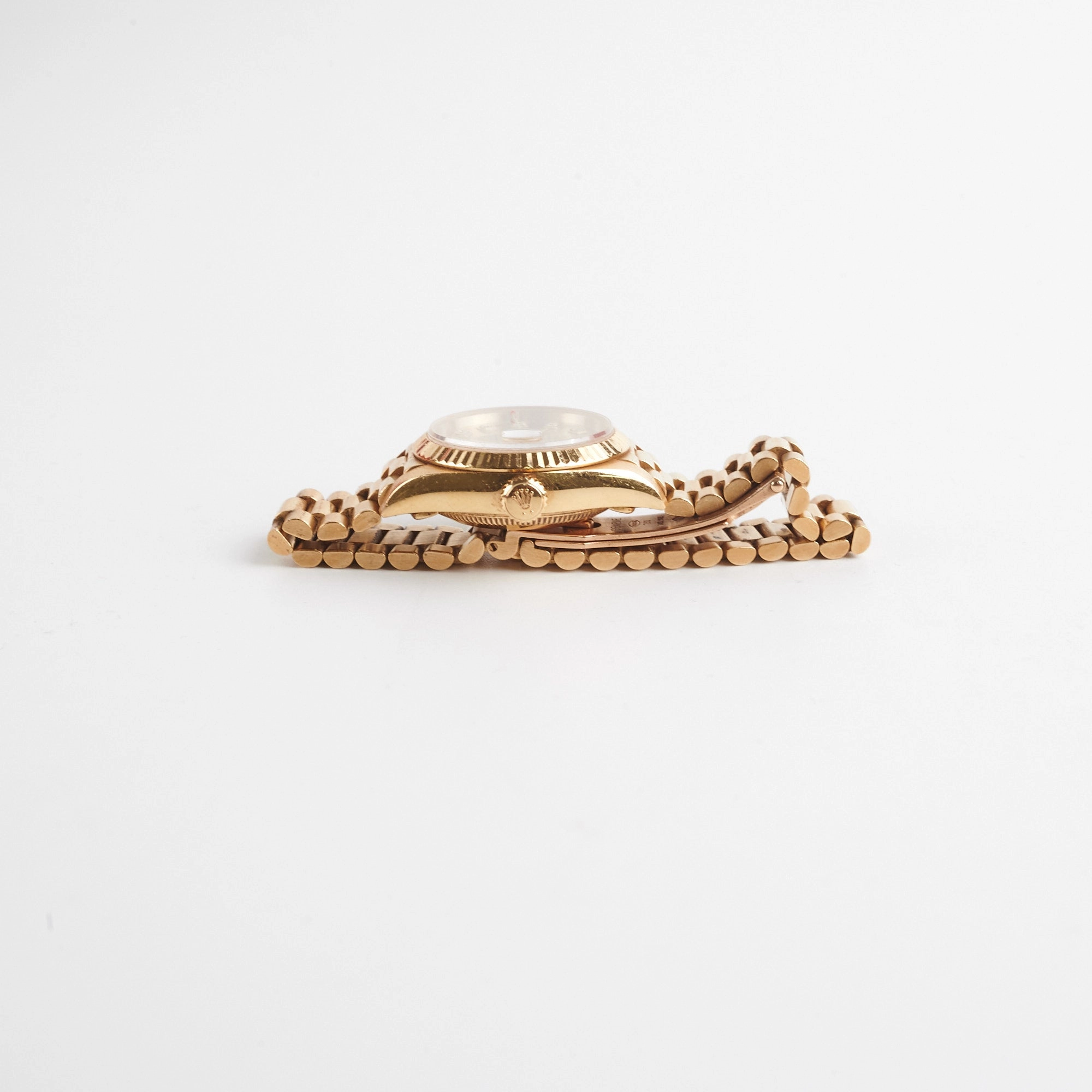 Rolex Datejust 26mm 18K Yellow Gold Diamond Dial Watch