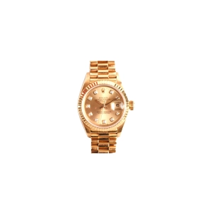 Rolex Datejust 26mm 18K Yellow Gold Diamond Dial Watch