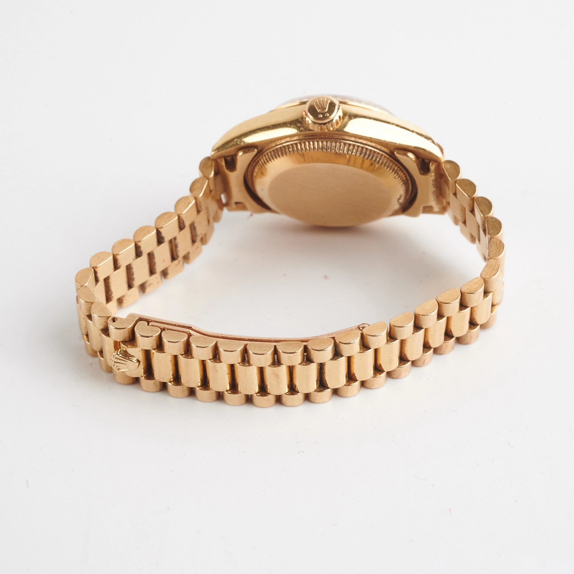 Rolex Datejust 26mm 18K Yellow Gold Diamond Dial Watch