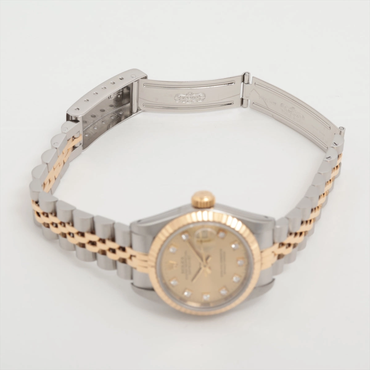 Rolex Datejust 26mm Two Tone Diamond Dial Watch