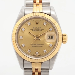 Rolex Datejust 26mm Two Toned with Diamonds Watch