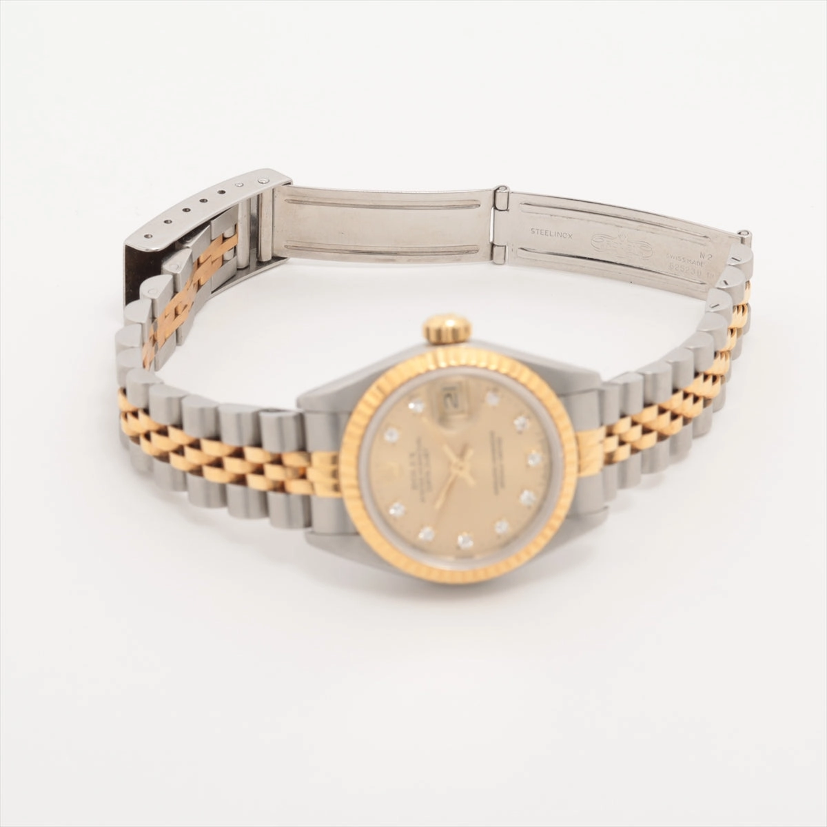 Rolex Datejust 26mm Two Toned with Diamonds Watch