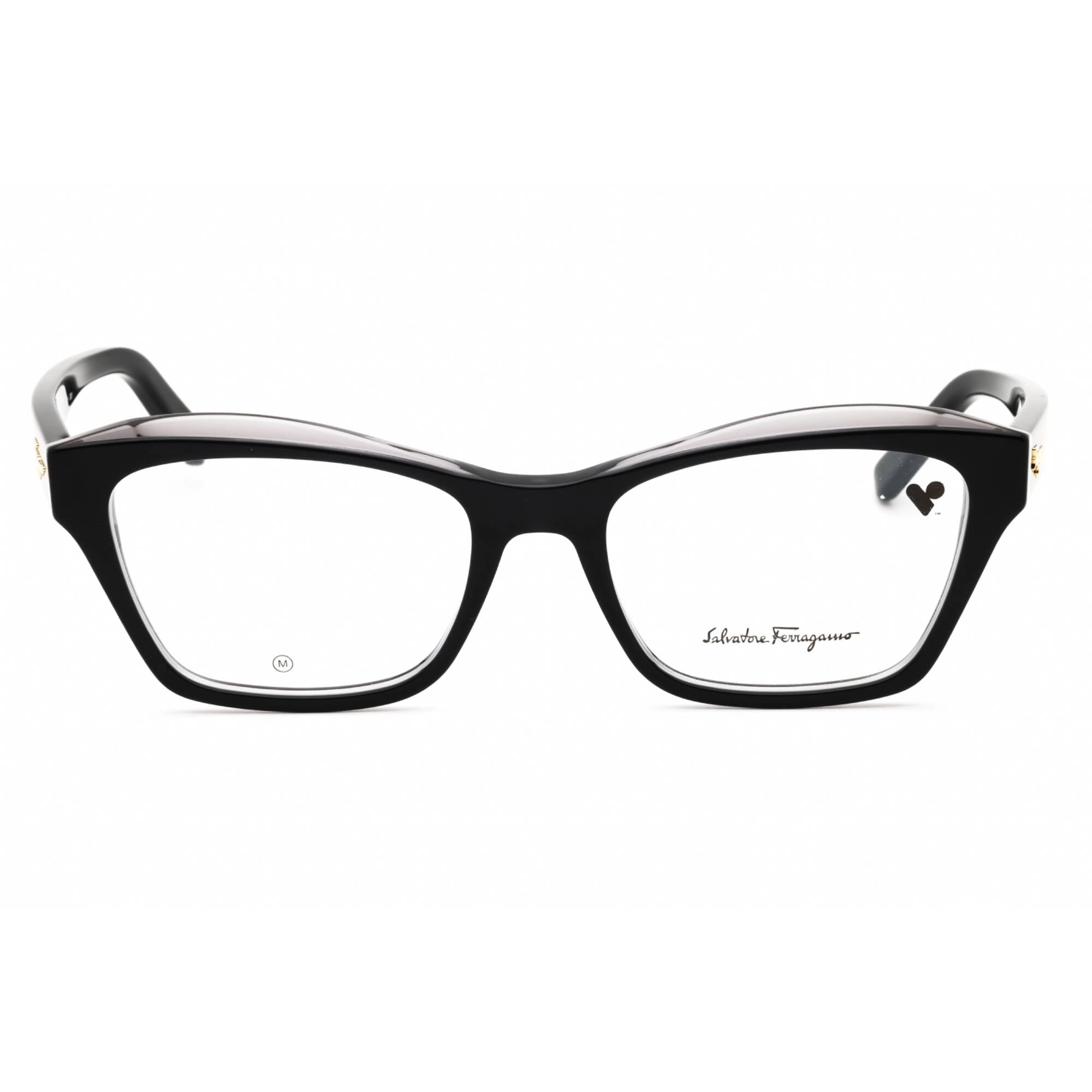 Salvatore Ferragamo Women's Eyeglasses - Dark Grey/Grey Acetate Frame | SF2951 022