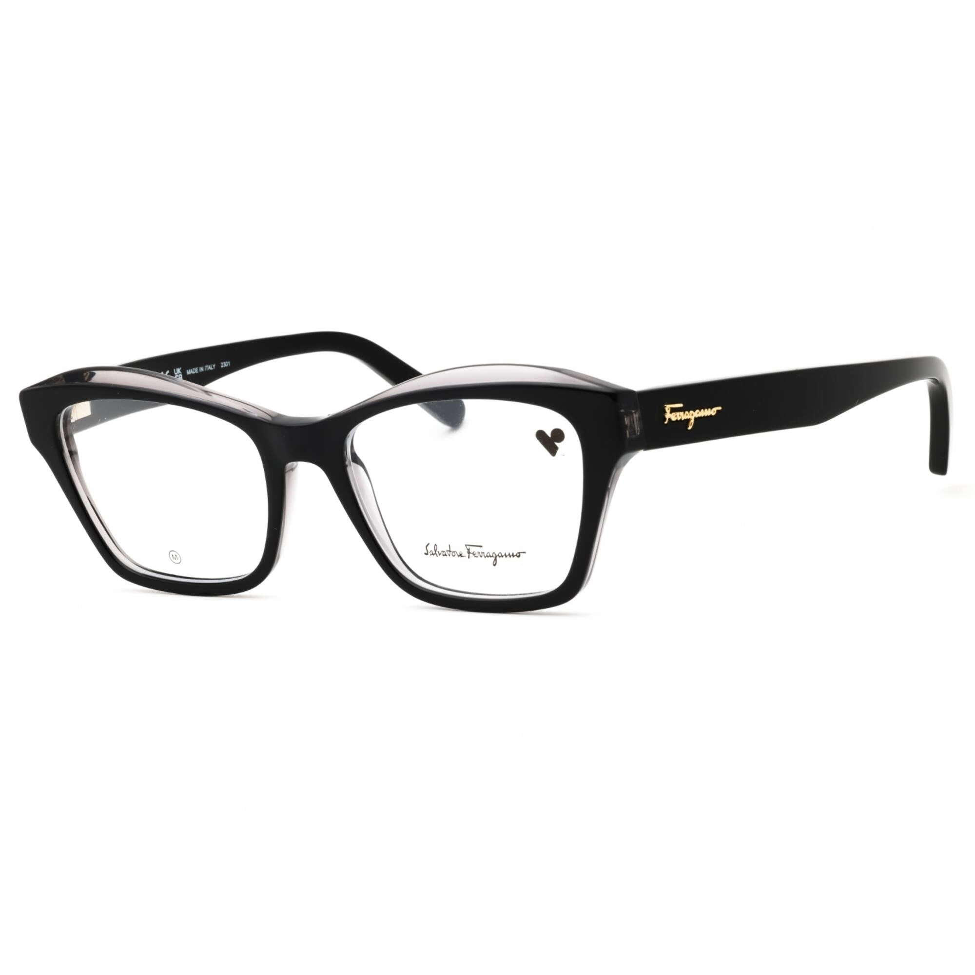 Salvatore Ferragamo Women's Eyeglasses - Dark Grey/Grey Acetate Frame | SF2951 022