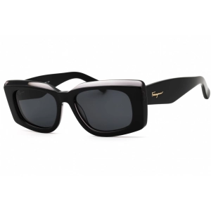 Salvatore Ferragamo Women's Sunglasses - Dark Grey/Grey Acetate Frame | SF1079S 022