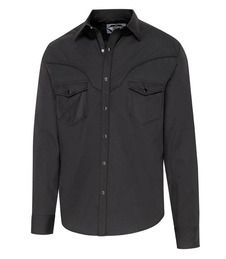 S&S A-21 Black Men's Western Shirt