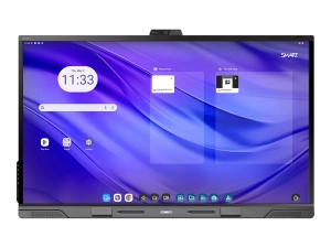 SMART Board QX265-V2-P - 65 Diagonal Class QX (V2) Pro Series with iQ LED-backlit LCD display - interactive - with built-in interactive