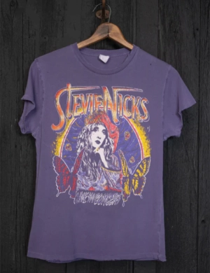 Stevie Nicks Sorcerer Tee, Plum