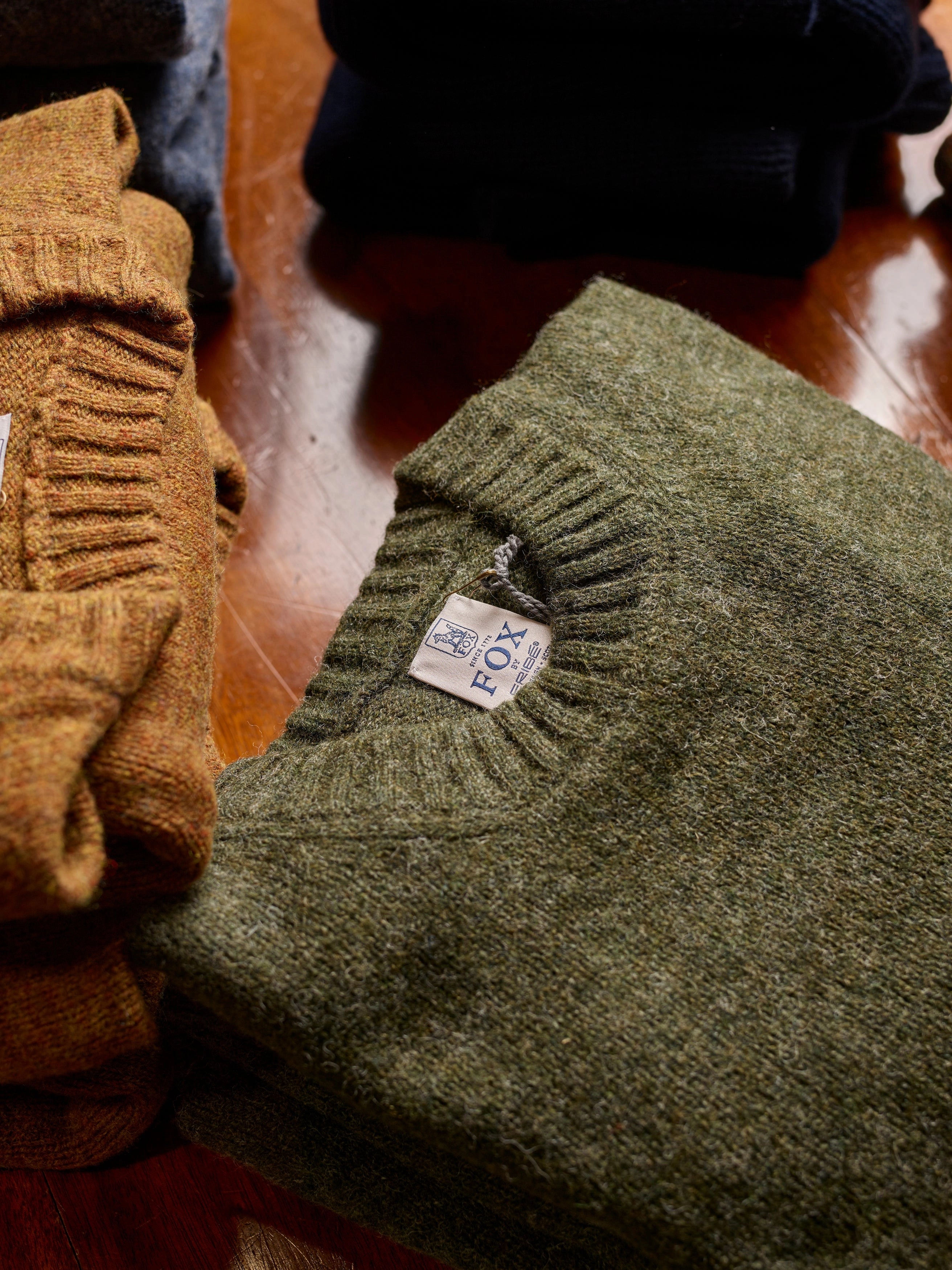 The Lichen Crew Neck Woollen Sweater