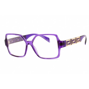 Versace Women's Eyeglasses - Transparent Violet Plastic Frame, 55 mm | 0VE3337 5408